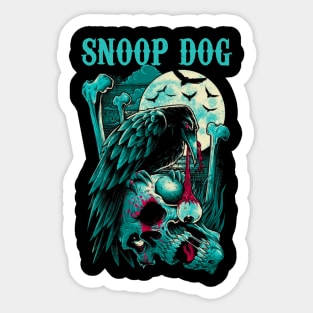 SNOOP DOG RAPPER MUSIC Sticker